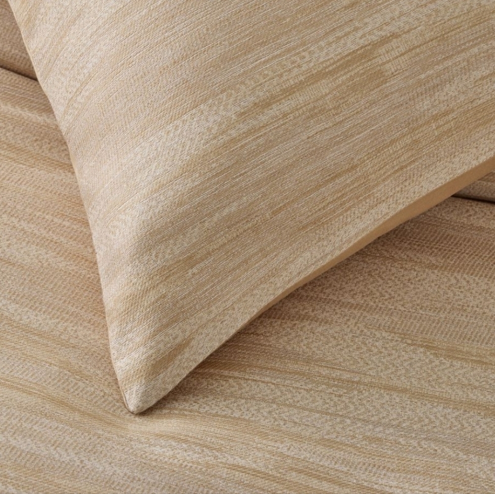 ❤️BUY 2 GET 1 FREE Silky TENCEL™ Striated Duvet Cover,Color Straw - Picture 2 of 12